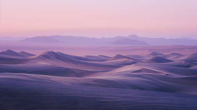 Earthy Purple Desert Gradient