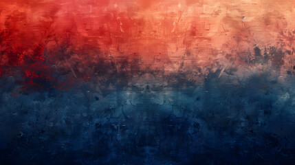 Fototapeta premium Fiery Dusk Abstract Gradient