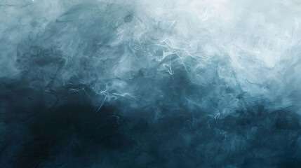 Abstract Smoky Blue Background - obrazy, fototapety, plakaty