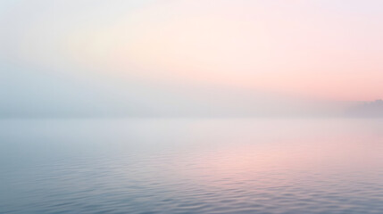 Tranquil Water Horizon at Dusk