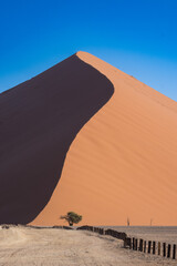 Fototapeta na wymiar Sand Dunes of Sossusvlei, Namibia