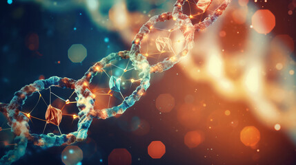 Genetic bioenhancements evolve biology    . - obrazy, fototapety, plakaty
