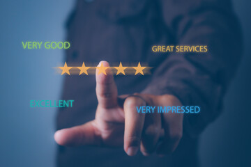 Customer satisfaction experience excellent for service feedback review.