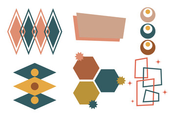 Mid century art elements