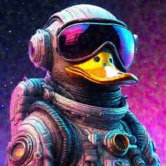 A Duck Astronaut: Duckstronaut