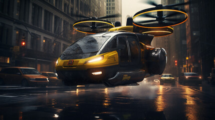 Hovering taxi