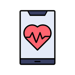 Daily Health App Vector Icon

