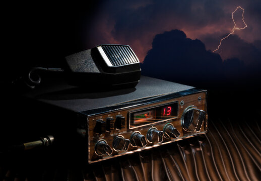 CB radio on channel 13 as a storm approaches