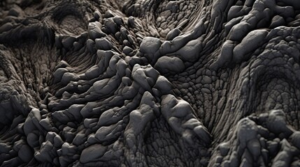 Fossilized fuel texture background. Microscopic view. Ai Generative