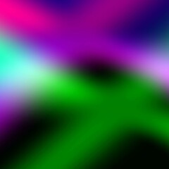 Pink green black art