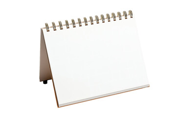 Open spiral notebook with a pen ready for writing notes or ideas
