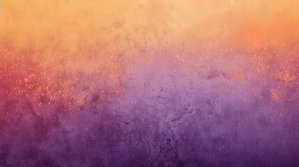 Sunrise Serenity - A smooth gradient from deep purple to soft orange, mimicking a serene sunrise, with a subtle grainy texture adding warmth. 