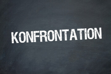 Obraz premium Konfrontation 