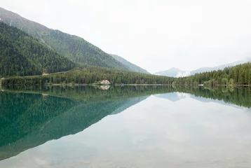 Foto auf Acrylglas lake in mountains © BusImages