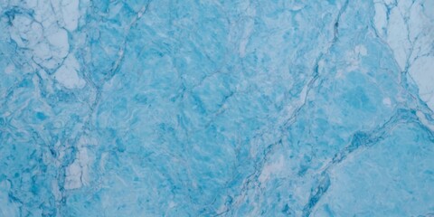 Naklejka premium Closeup surface abstract light blue marble pattern at the marble stone floor texture background