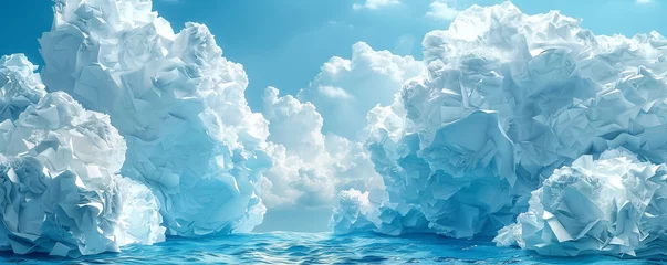 Fotobehang iceberg in polar regions © AA