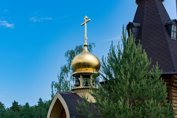 St. Andrew the First-Called Church on the Vuoksa River, Russia.