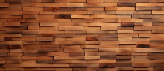 Wooden slats texture for interior decoration Wallpaper background Architectural texture for design