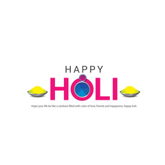  Happy Holi, Colorful explosion for Holi festival poster banner, creative Ads, 3d illustration