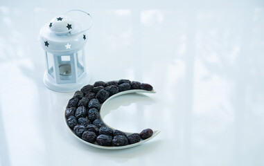 Ramadan food image, Lantern with dates 