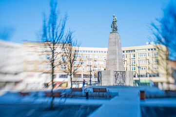 Miasto Łódź- widok na Plac Wolności. - 753602509