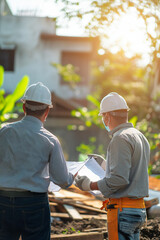 Building construction and builder concept