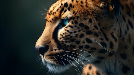 a cinematic and Dramatic portrait image for cheetah