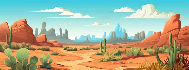 Foto op Plexiglas Australian desert during summertime © Александр Alexander