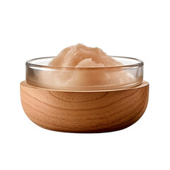 Makeup realistic composition isolated on white
