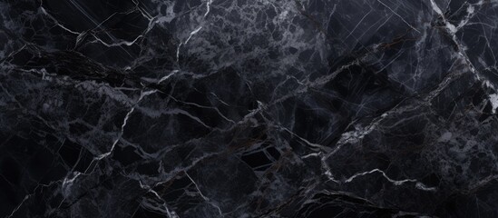 Background with a black marble pattern texture