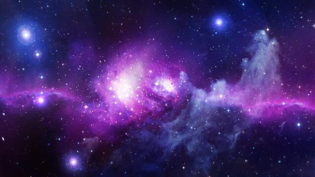 Nebula stars space background