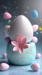 Obraz na płótnie Canvas Easter holiday background