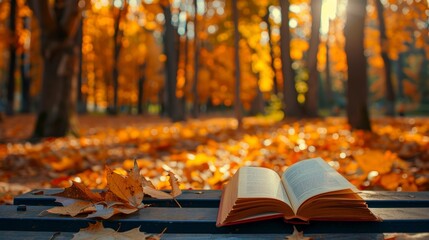 Sitting on a park bench, surrounded by autumn leaves, the pages of a book transport me to new worlds, proving the power of reading.