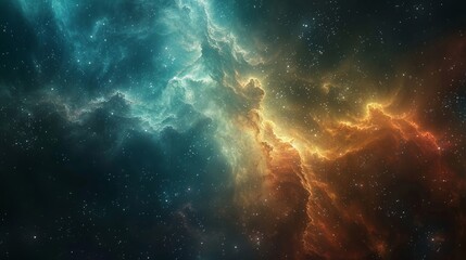 A dreamy star nebula background, ideal for otherworldly designs, magical posters, or as a captivating backdrop for websites and social media.