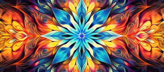 Obraz premium Stunning kaleidoscope design
