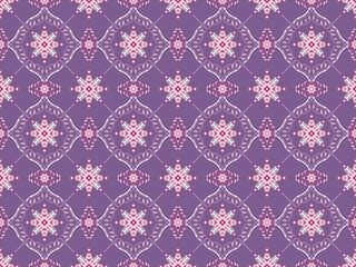 asian ikat seamless pattern traditional design illustration for background carpet clothing and home decoration 