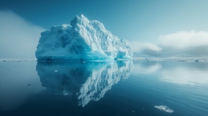 Lagoons freeze over, and the glacier is at its most imposing. The natural wonders of the world.
