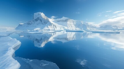 Lagoons freeze over, and the glacier is at its most imposing. The natural wonders of the world.
