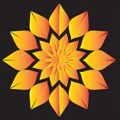 beautiful mandala design