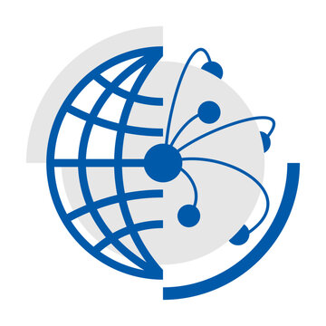 Global sourcing strategy - flat icon