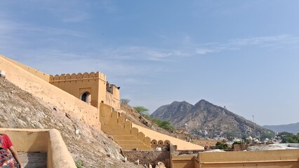 Amber palace, Amer fort, Jaipur, Rajasthan, India