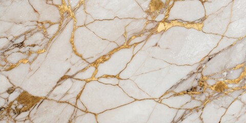 Natural White and Gold marble texture for skin tile wallpaper luxurious background. Creative Stone ceramic art wall interiors design.