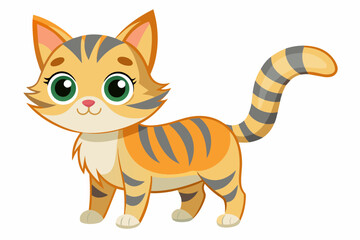 Cute cat vector illustration 