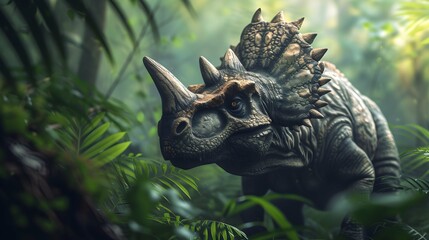 a cinematic and Dramatic portrait image for Dinosauria