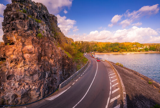 View of Baie du Cap from Maconde Viewpoint, Savanne District, Mauritius