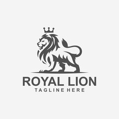 Lion logo with cool style