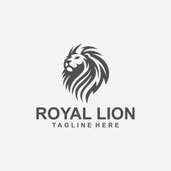 Lion logo with cool style
