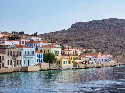 Chalki Village, Emporio, Halki Island, Dodecanese