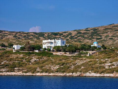 Waterfront of Arki, Arkoi Island, Dodecanese