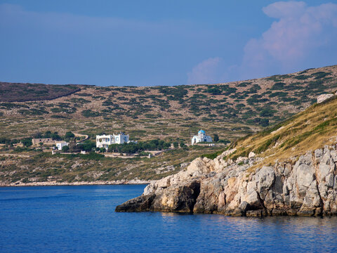Waterfront of Arki, Arkoi Island, Dodecanese